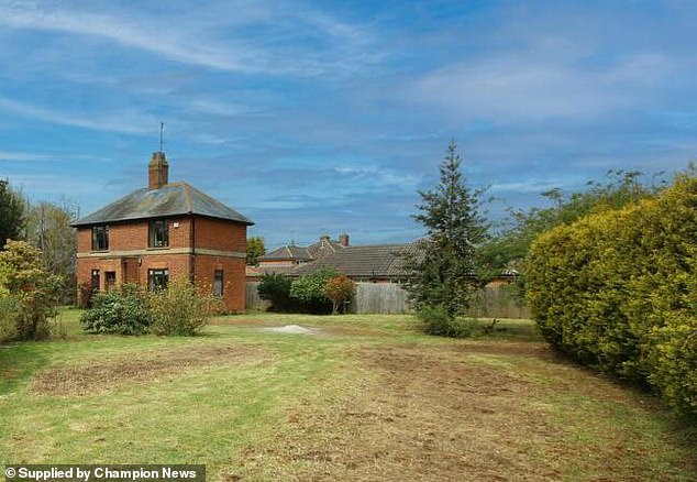 Robert Harrington's former home in King's Lynn, Norfolk, where the 94-year-old is said to have lived in seclusion since the death of his ex-wife Eileen in 2018.